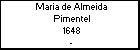 Maria de Almeida Pimentel
