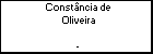 Constncia de Oliveira