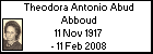 Theodora Antonio Abud Abboud
