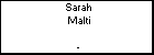 Sarah Malti